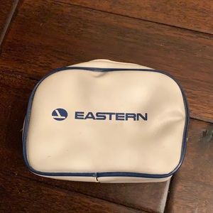 Vintage Eastern Airline Zip Pouch USED